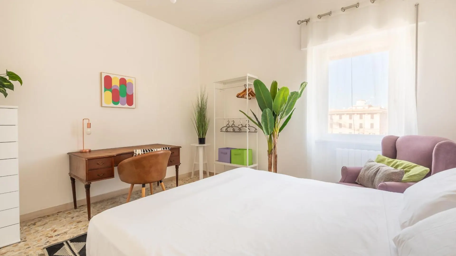 Apartment Luminous Family Apt With Balcony By St Peter Rome
